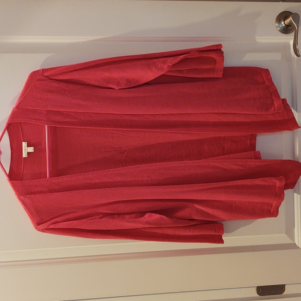 Talbots Lightweight Sweater Jacket